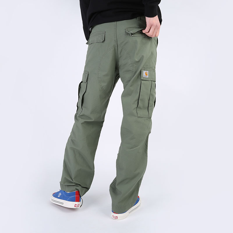 Мужские брюки Carhartt WIP Regular Cargo Pant (I015875-dollar green)  - цена, описание, фото 6